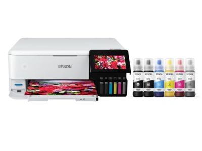 Epson EcoTank Photo ET-8500 Wireless All-in-One Printer Product Image