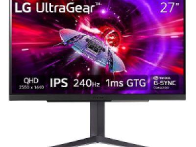LG UltraGear 27-Inch QHD Gaming Monitor Product Image