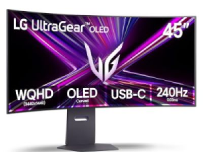 LG Ultragear 45-Inch Curved OLED Gaming Monitor Product Image
