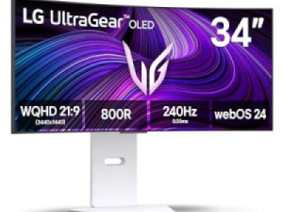 LG Ultragear 34-Inch Curved OLED Gaming Monitor Product Image