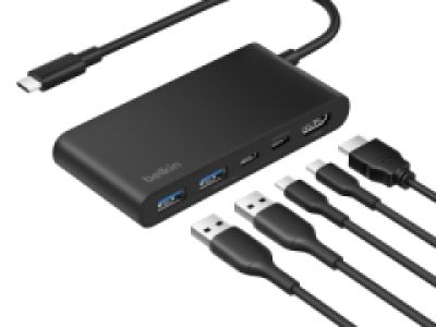 Belkin USB-C Hub 5-Port (4K HDMI, 100W PD) product image